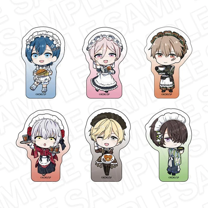 BOYS be MAID! カフェ デフォルメ アクリルブロック