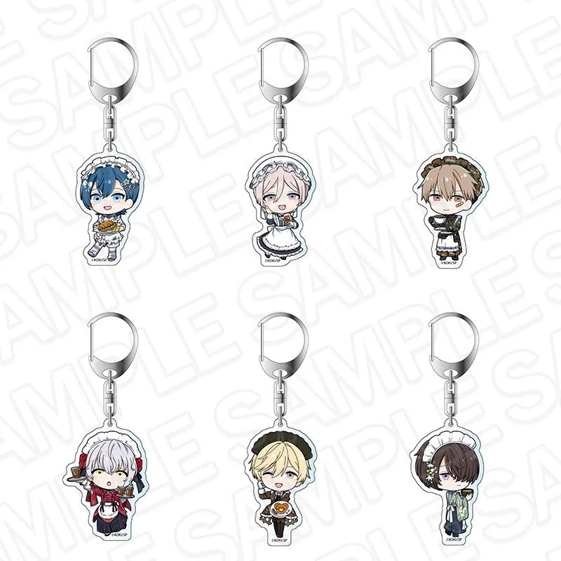 BOYS be MAID! カフェ デフォルメ アクリルキーホルダー