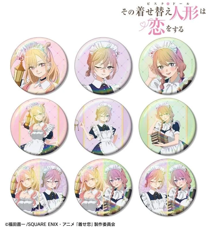 描き下ろし 星空メイドver. トレーディングオーロラ缶バッジ