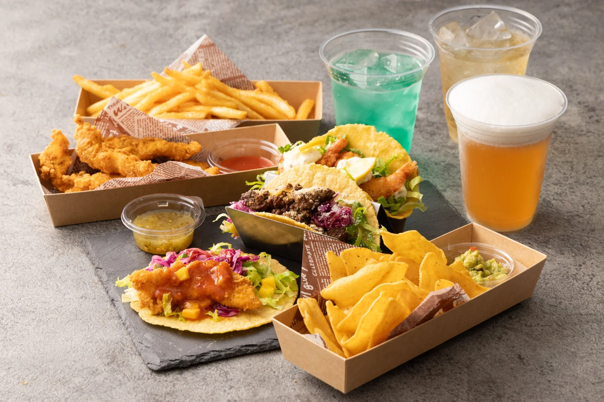 HIBIYA SUMMER DINERのタコスブースメニュー