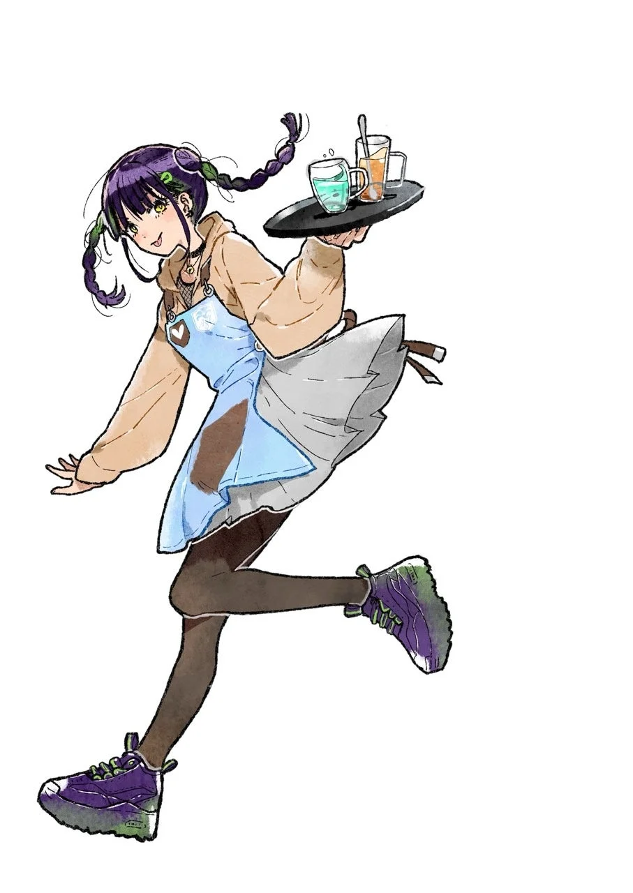 ちびキャラの黒北鈴