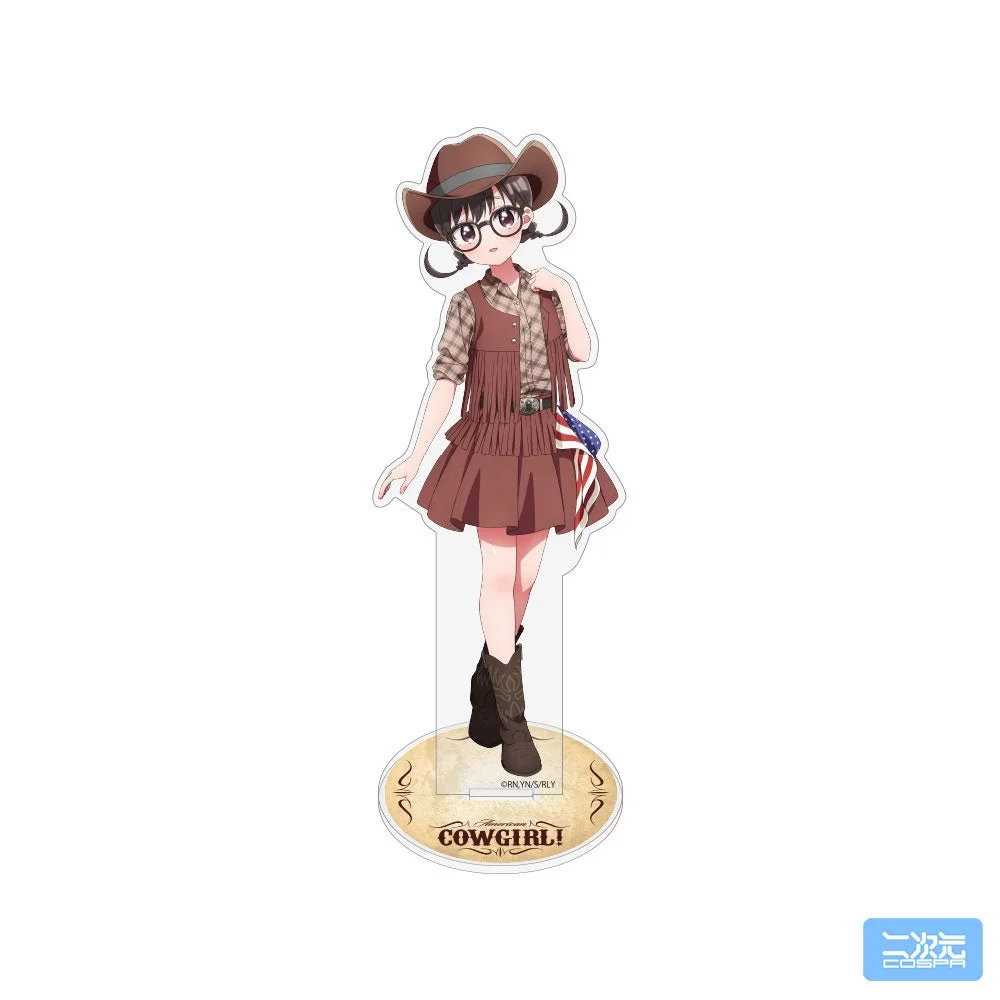 描き下ろし 伊院知与 アクリルスタンド（大） カウガールVer.