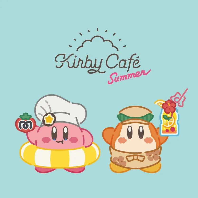 Kirby Café Summerのイラスト