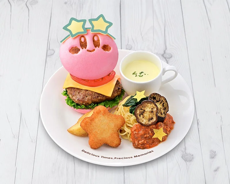 夏のカービィバーガー＆ミートパスタ