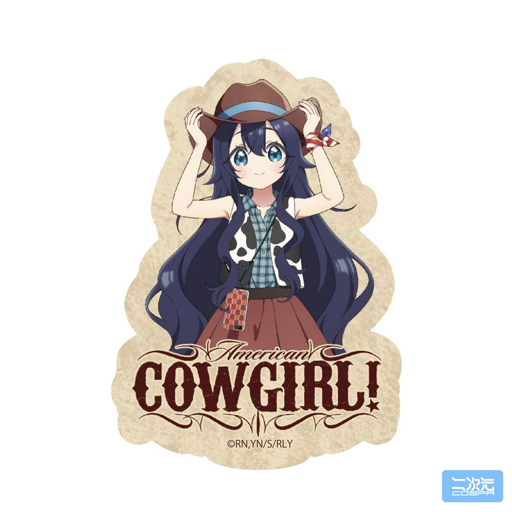 描き下ろし 好本 静 ミニステッカーセット カウガールVer.