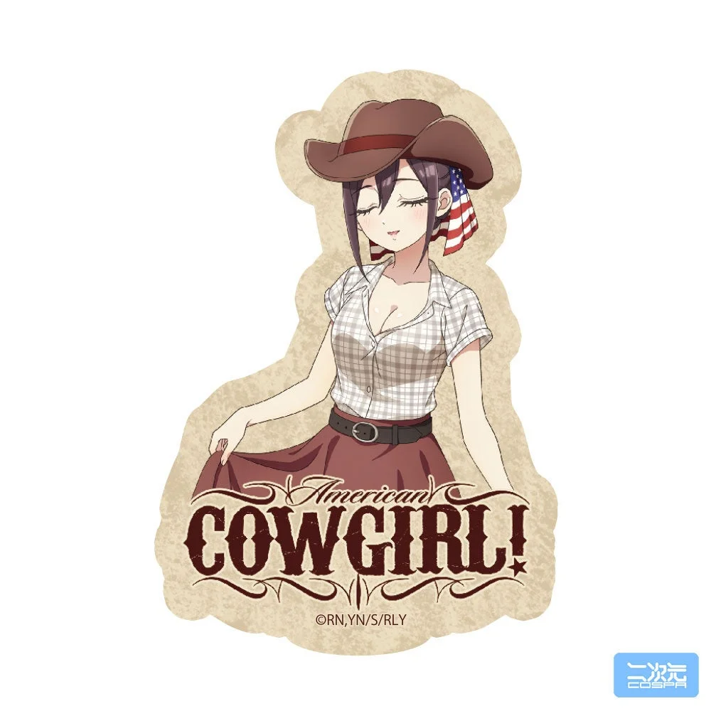 描き下ろし 銘戸芽衣 ミニステッカーセット カウガールVer.