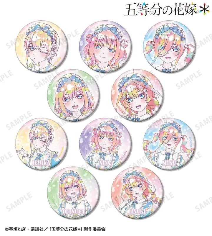 描き下ろし 星空メイドver. トレーディング Ani-Art KAWAII label 缶バッジ