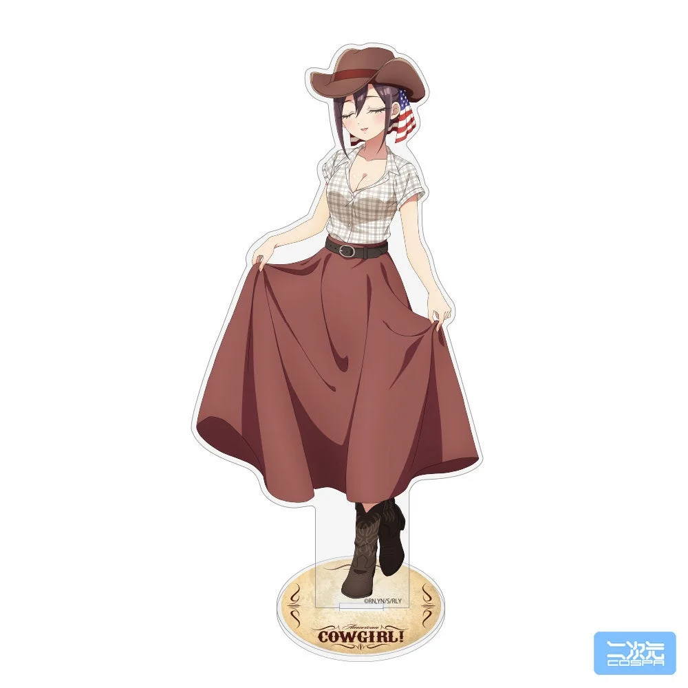 描き下ろし 銘戸芽衣 アクリルスタンド（大） カウガールVer.