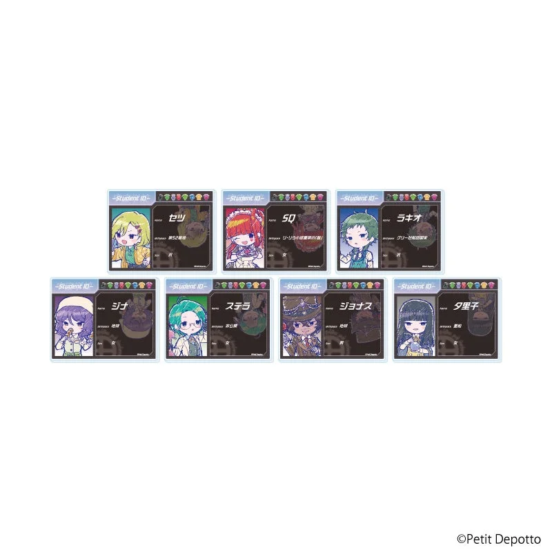 アクリルカード7種セット（一例）