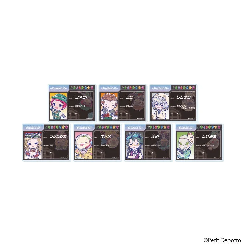 アクリルカード7種セット（一例）
