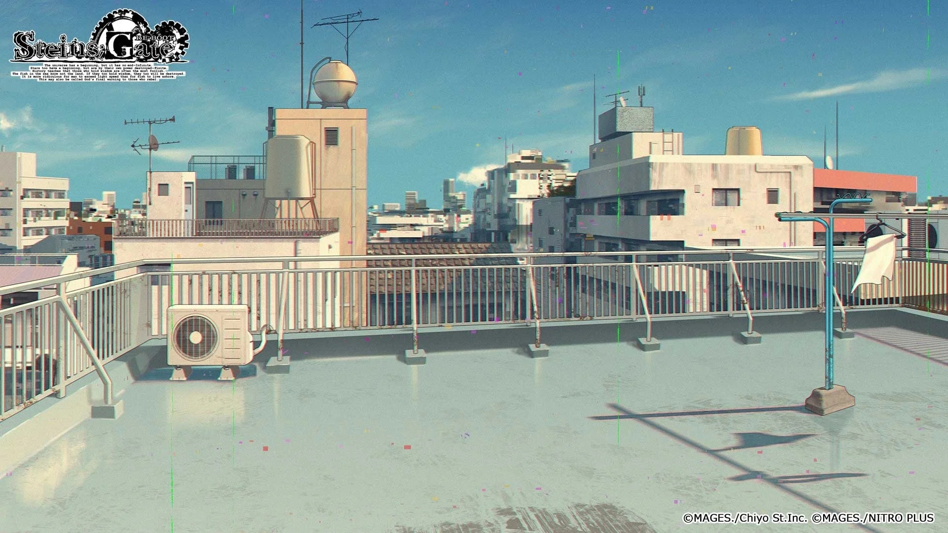 秋葉原の屋上風景