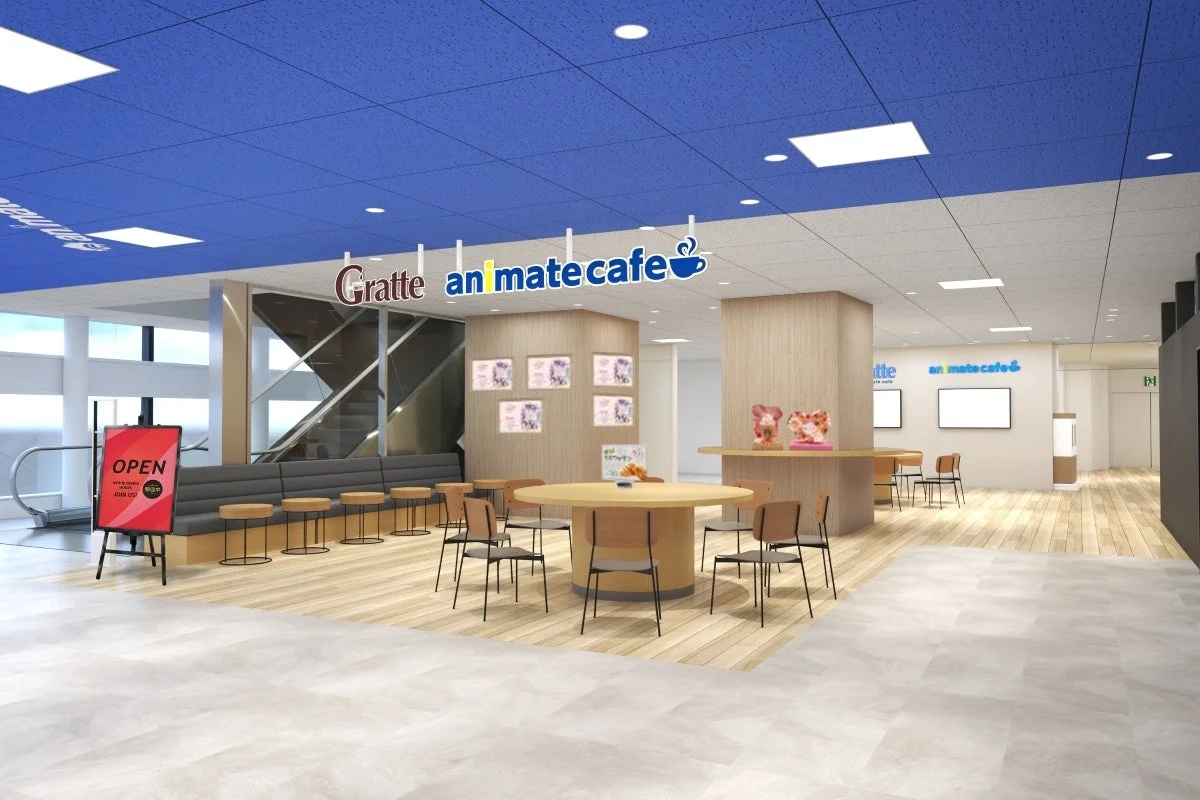 アニメイトカフェ店内イメージ
