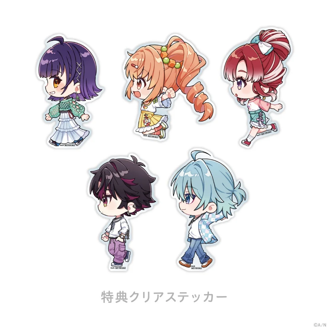 特典クリアステッカー